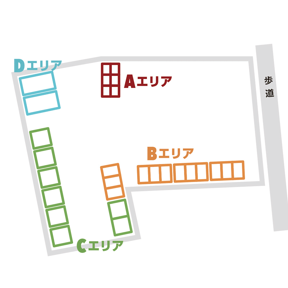 レンタルボックス配置図
